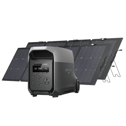DELTA 3 Ultra + 2 × 220W Solar Panel