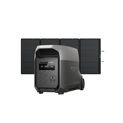 EcoFlow D3U Series DELTA 3 Ultra + 400W Solar Panel EcoFlow DELTA 3 Ultra Series Solar Generator (PV400W)