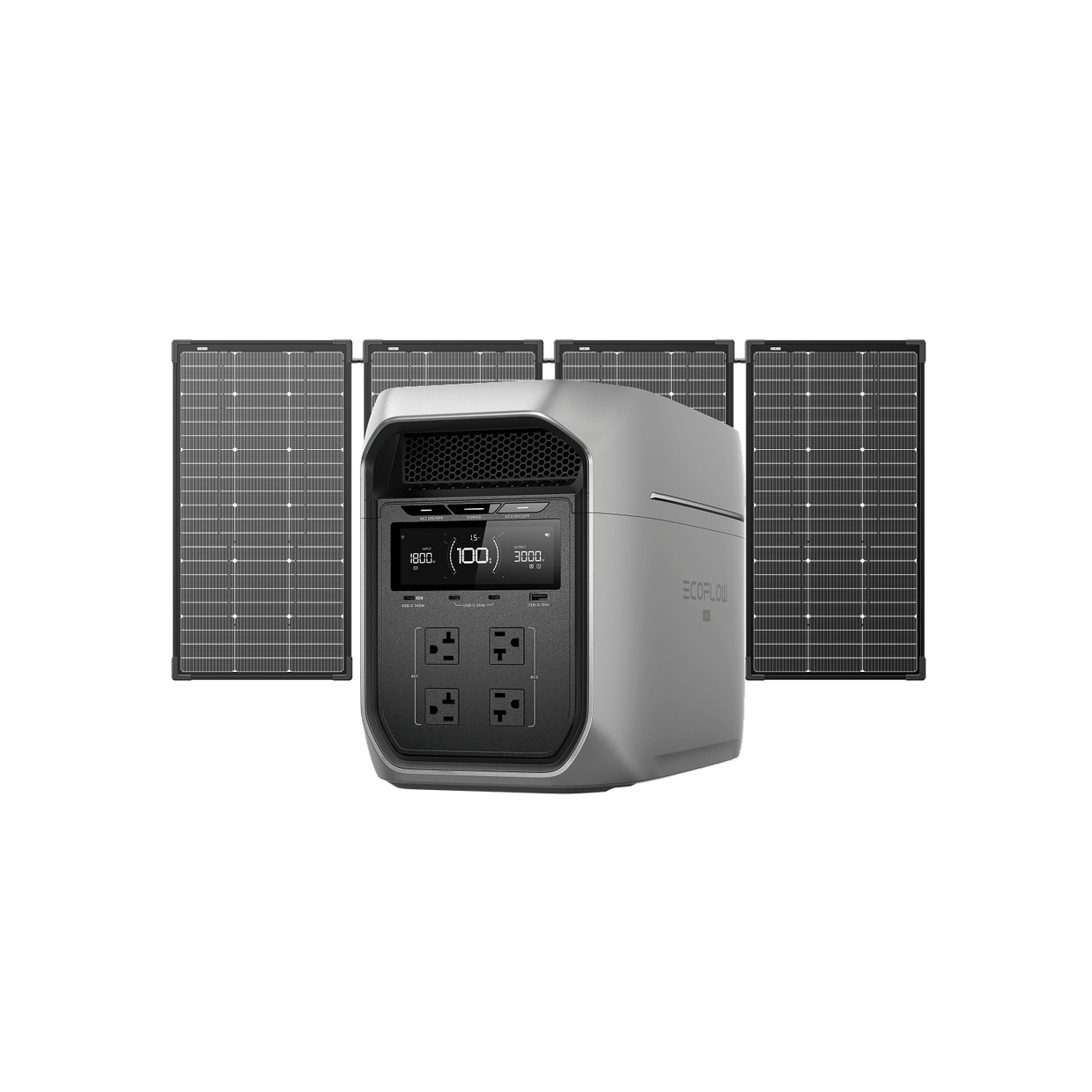 DELTA 3 Max Plus Solar Generator | EcoFlow US