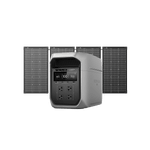 EcoFlow D3M Series DELTA 3 Max Plus + 4 × 125W Solar Panel EcoFlow DELTA 3 Ultra Series Solar Generator (PV500W)