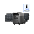 Load image into Gallery viewer, EcoFlow Solar Generator With 2 × 220W Solar Panel EcoFlow DELTA 3 Ultra Solar Generator (3072Wh)
