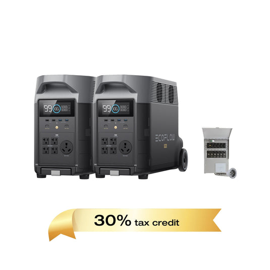 EcoFlow DP_Bundle 2*DELTA Pro + Double Voltage Hub + Transfer Switch EcoFlow DELTA Pro*2 + Double Voltage Hub + Transfer Switch