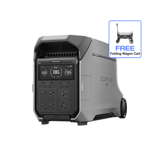 EcoFlow DP3 DELTA Pro 3 + Free Folding Wagon Cart EcoFlow DELTA Pro 3 + Free Folding Wagon Cart - Flash Sale