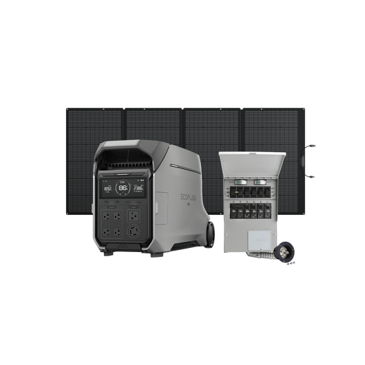 EcoFlow DP3 DELTA Pro 3 + 400W + Transfer Switch (306A) EcoFlow DELTA Pro 3 Portable Power Station