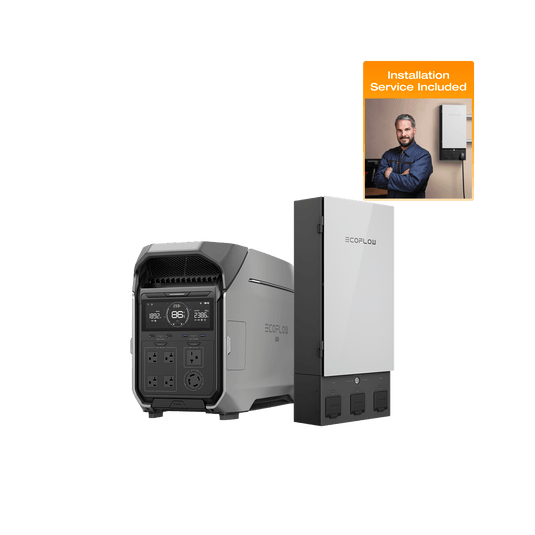 EcoFlow DP3 DELTA Pro 3 + Smart Home Panel 2 + Installation Service EcoFlow DELTA Pro 3 Portable Power Station