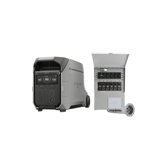 EcoFlow DP3 DELTA Pro 3 + Transfer Switch EcoFlow DELTA Pro 3 Portable Power Station + Transfer Switch-Flash Sale