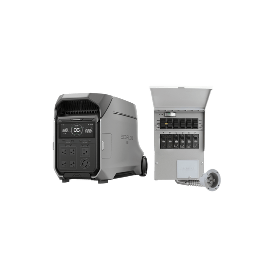 EcoFlow DP3 DELTA Pro 3 + Transfer Switch EcoFlow DELTA Pro 3 Portable Power Station + Transfer Switch-Flash Sale
