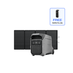 EcoFlow DP3 DELTA Pro 3 + 400W Solar Panel + Free RAPID Pro (20,000mAh) EcoFlow DELTA Pro 3 Portable Power Station (UL9540 Certificated)