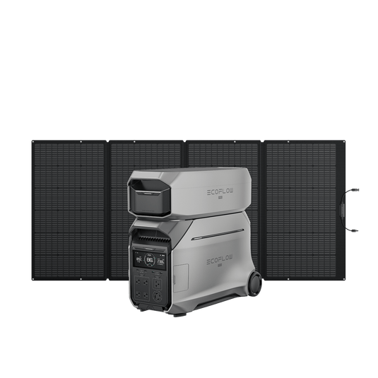EcoFlow DP3 DELTA Pro 3 + Extra Battery + 400W Solar Panel EcoFlow DELTA Pro 3 Portable Power Station (UL9540 Certificated)