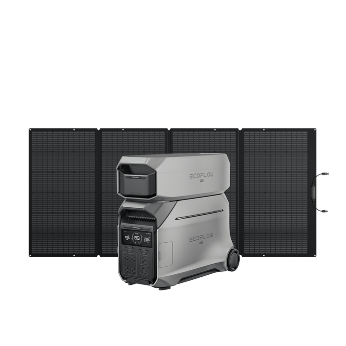 EcoFlow DP3 DELTA Pro 3 + Extra Battery + 400W Solar Panel EcoFlow DELTA Pro 3 Portable Power Station (UL9540 Certificated)