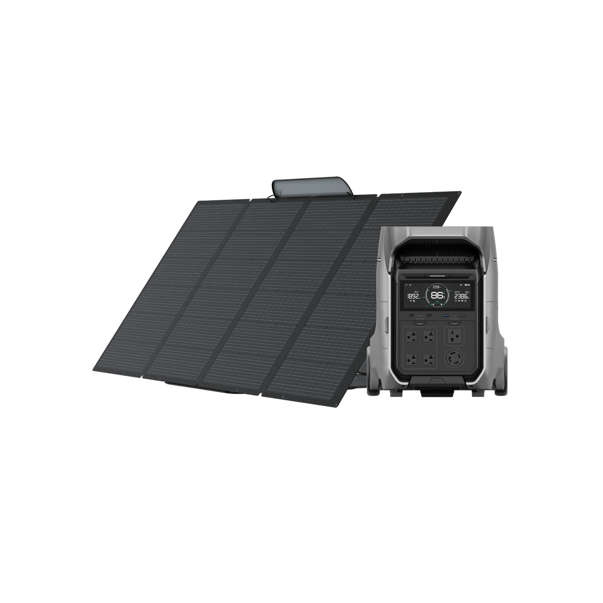 EcoFlow DP3 (Members-only) DELTA Pro 3 + 400W Portable Solar Panel EcoFlow DELTA Pro 3 Portable Power Station (UL9540 Certificated)