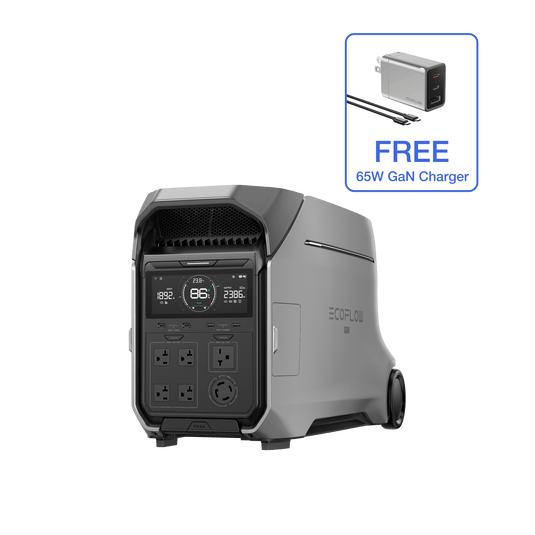 EcoFlow DP3 (Members-only) DELTA Pro 3 Portable Power Station + Free 65W Charger EcoFlow DELTA Pro 3 Portable Power Station (UL9540 Certificated)
