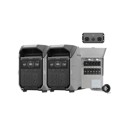 EcoFlow DP3_Bundle 2*DELTA Pro 3 + 50 amp Hub + Transfer Switch EcoFlow DELTA Pro 3 Whole-Home Power Kit