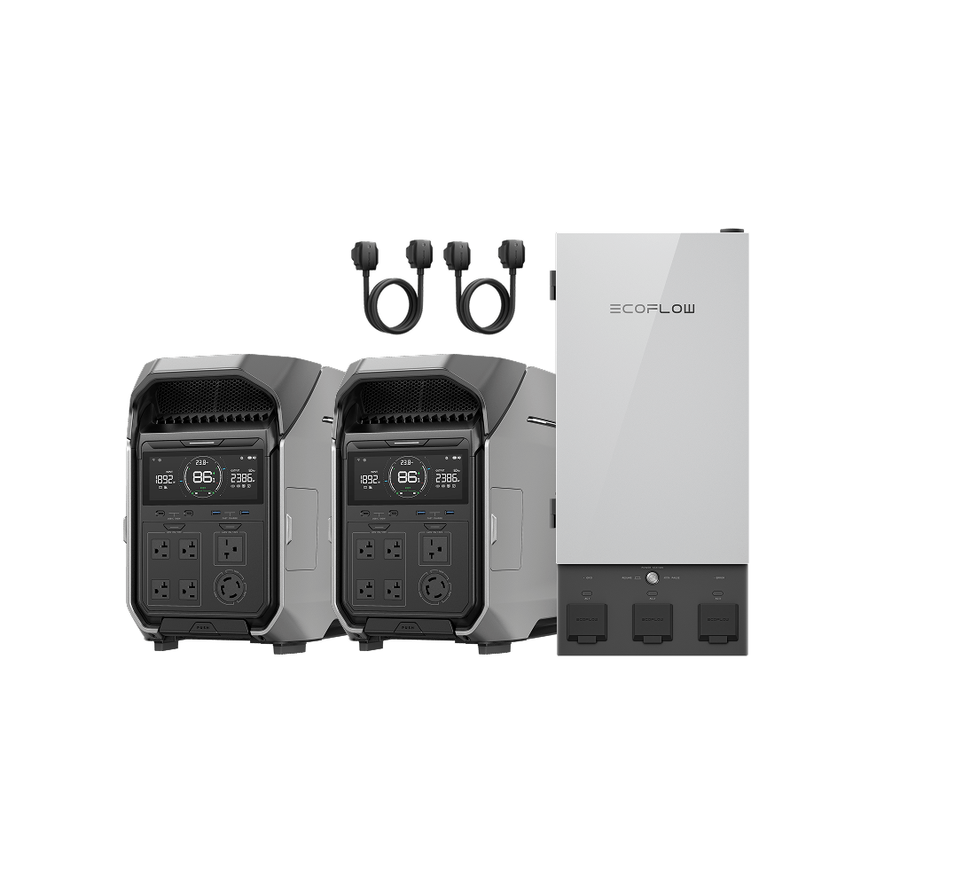 EcoFlow DP3_Bundle 2*DELTA Pro 3 + Smart Home Panel 2 EcoFlow DELTA Pro 3 Whole-Home Power Kit