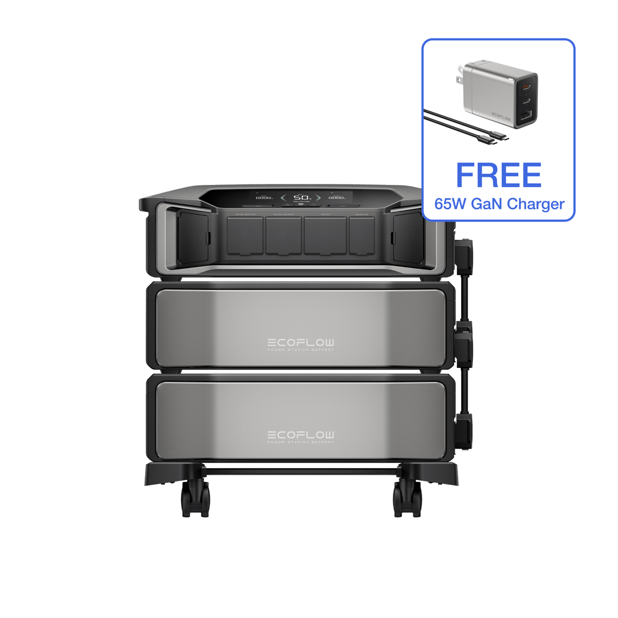 EcoFlow DPU-BUNDLE (Members' Only) DELTA Pro Ultra + DELTA Pro Ultra Extra Battery (1 × Inverter + 2 × Batteries) EcoFlow DELTA Pro Ultra + DELTA Pro Ultra Extra Battery (1 × Inverter + 2 × Batteries)