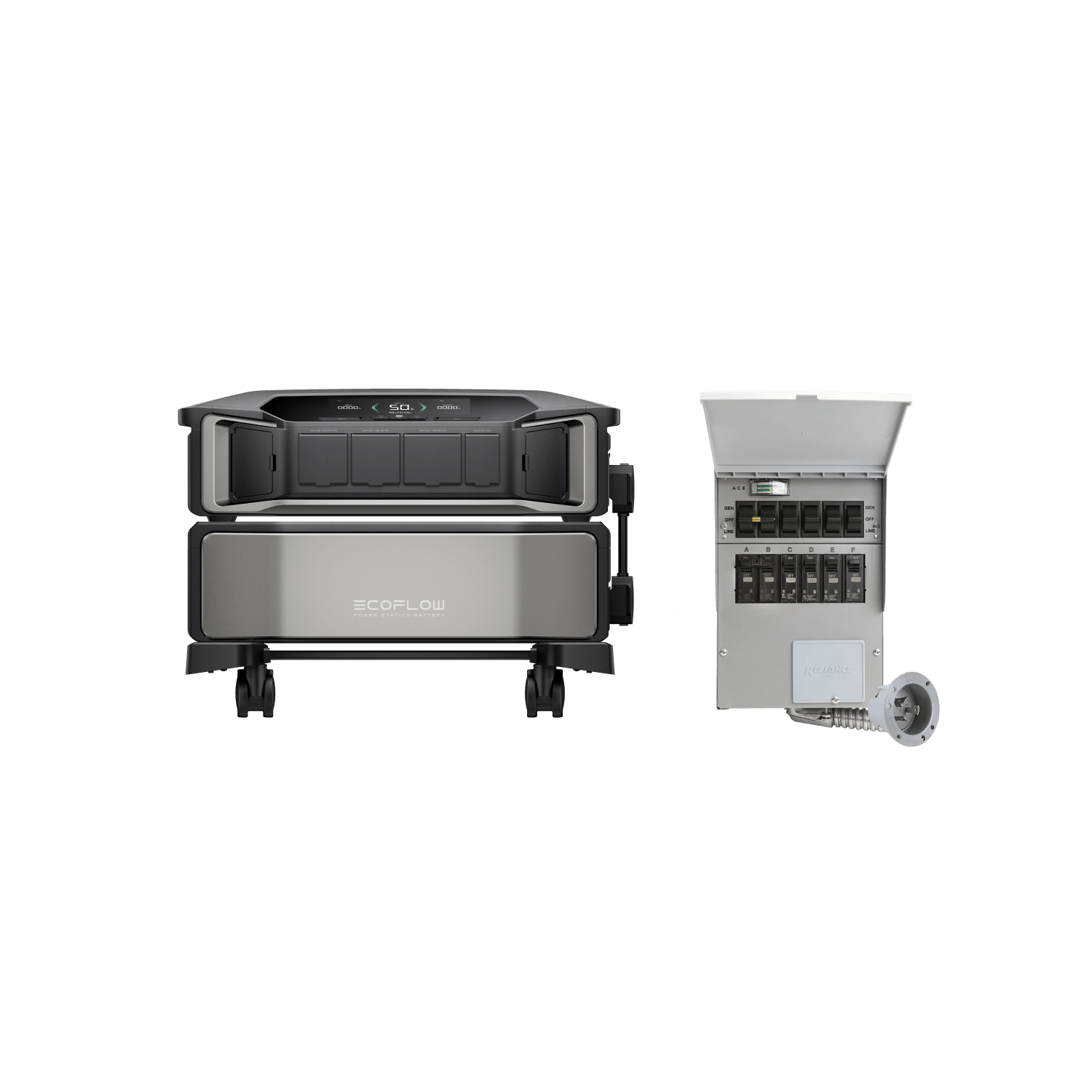 EcoFlow DELTA Pro Ultra Inverter + DELTA Pro Ultra Battery + Transfer