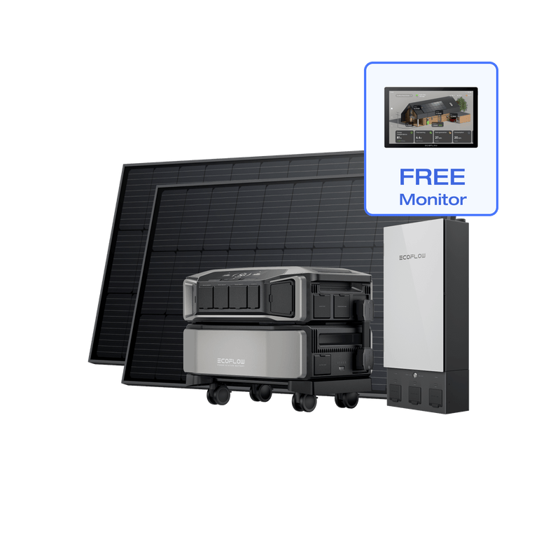 Load image into Gallery viewer, EcoFlow DPU-BUNDLE EcoFlow DELTA Pro Ultra + Smart Home Panel 2 + 2 × 400W Rigid Solar Panels + Free Powerinsight EcoFlow DELTA Pro Ultra Limited-Time Deals
