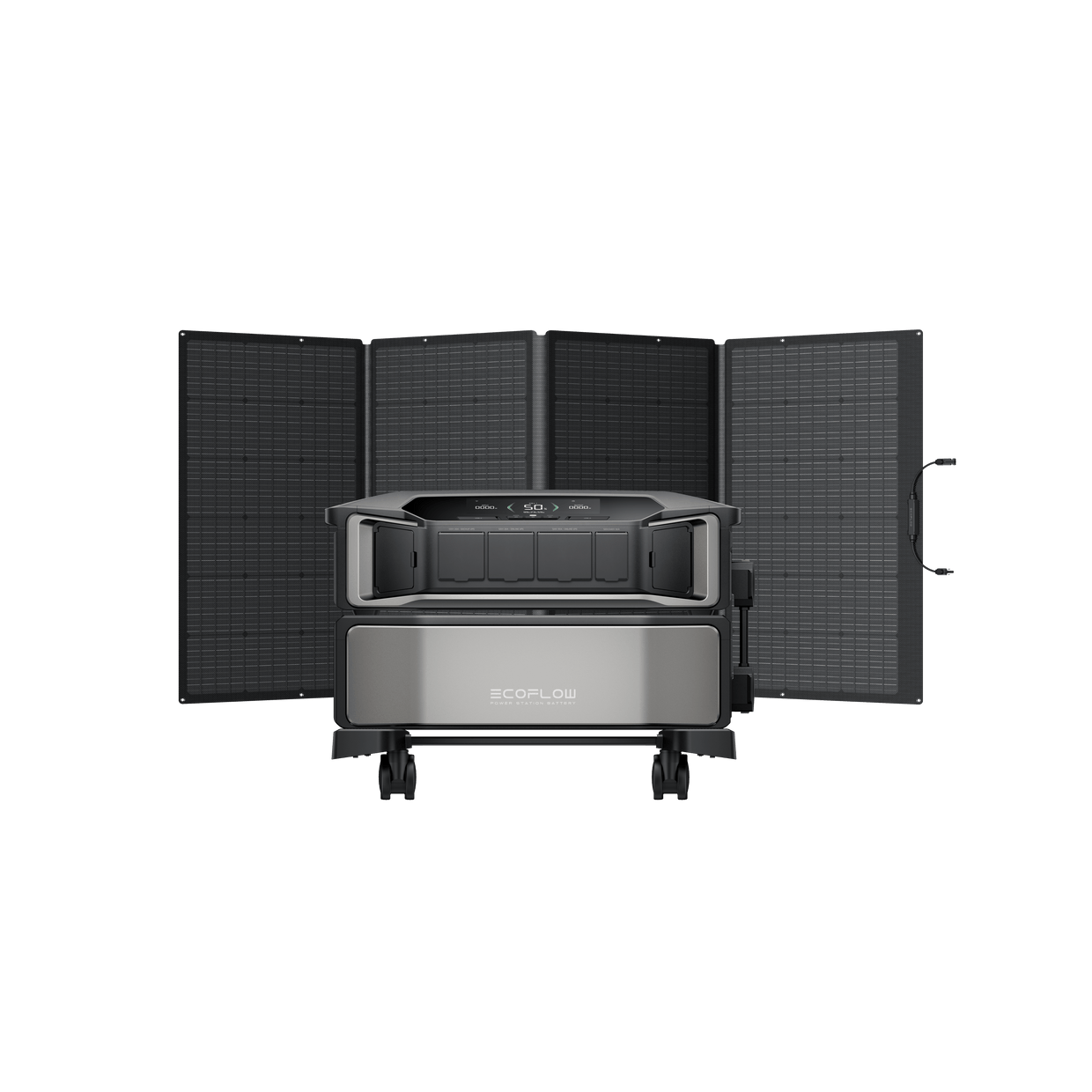 EcoFlow DPU-BUNDLE EcoFlow DELTA Pro Ultra + 2 × 400W Portable Solar Panels EcoFlow DELTA Pro Ultra Solar Generator