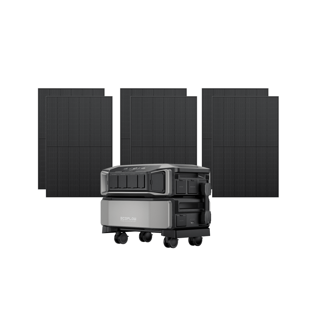 EcoFlow DPU-BUNDLE EcoFlow DELTA Pro Ultra + 6 × 400W Rigid Solar Panels EcoFlow DELTA Pro Ultra Solar Generator
