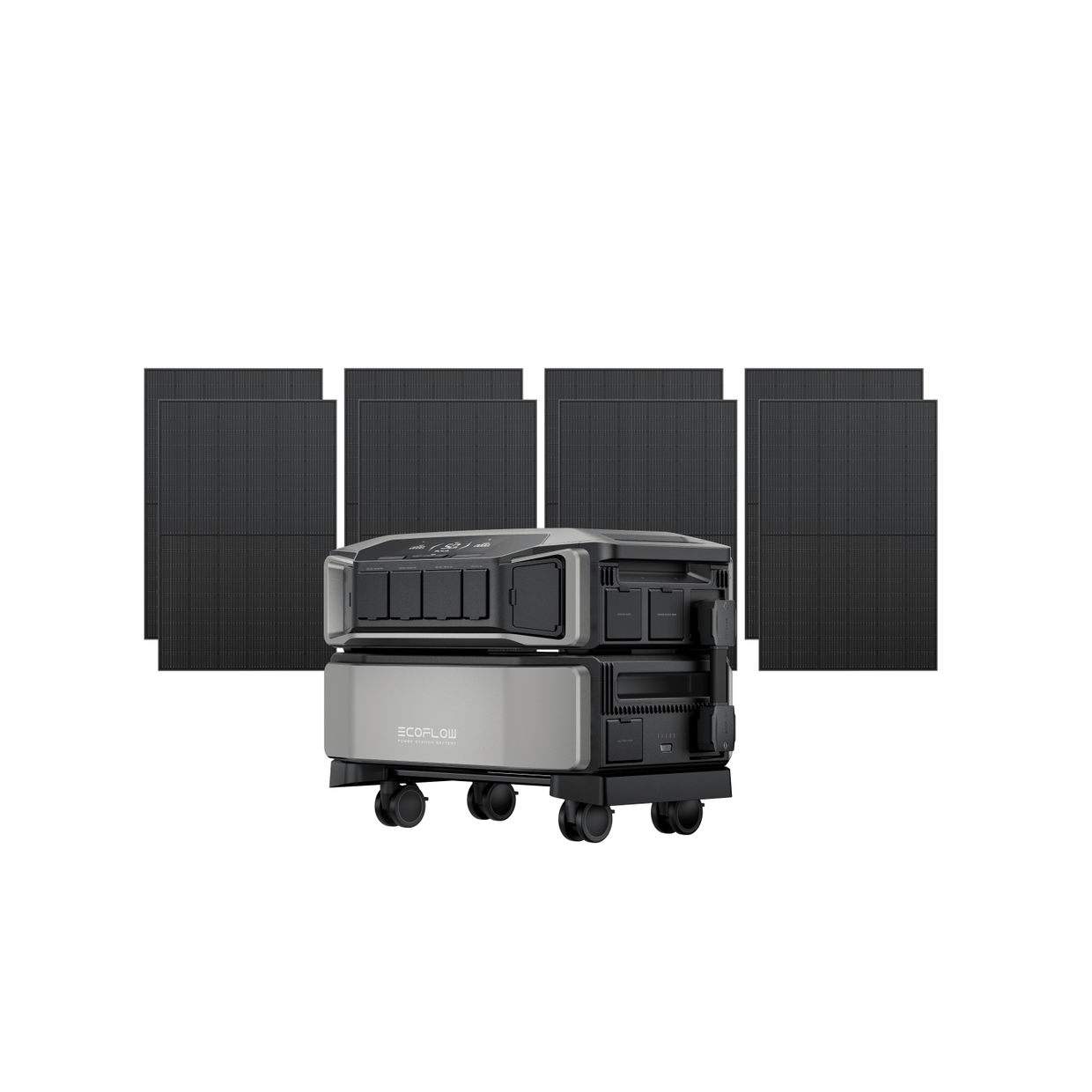 EcoFlow DPU-BUNDLE EcoFlow DELTA Pro Ultra + 8 × 400W Rigid Solar Panels EcoFlow DELTA Pro Ultra Solar Generator