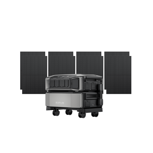 EcoFlow DPU-BUNDLE EcoFlow DELTA Pro Ultra + 8 × 400W Rigid Solar Panels EcoFlow DELTA Pro Ultra Solar Generator