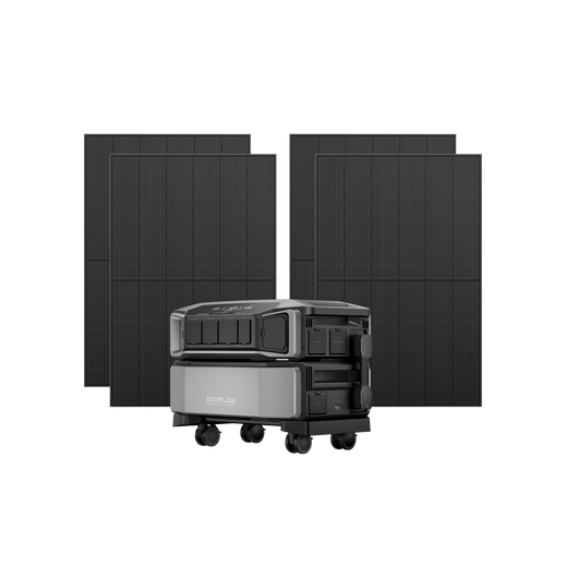 EcoFlow DPU-BUNDLE (Members-only) DELTA Pro Ultra + 4 x 400W Rigid Solar Panel EcoFlow DELTA Pro Ultra Solar Generator (Rigid PV400W)