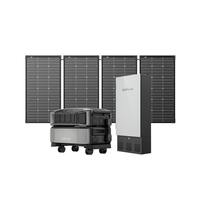 Load image into Gallery viewer, EcoFlow EcoFlow DELTA Pro Ultra + Smart Home Panel 2 + 4 x 125W Portable Solar Panels (New Year Limited-time Offer) EcoFlow DELTA Pro Ultra Whole-Home Backup Power
