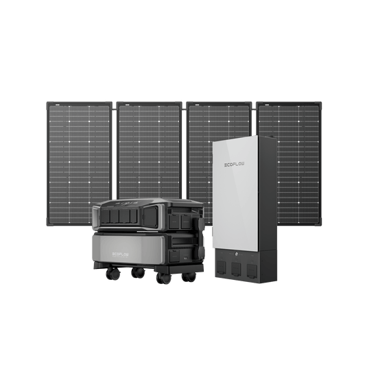 EcoFlow EcoFlow DELTA Pro Ultra + Smart Home Panel 2 + 4 x 125W Portable Solar Panels (New Year Limited-time Offer) EcoFlow DELTA Pro Ultra Whole-Home Backup Power