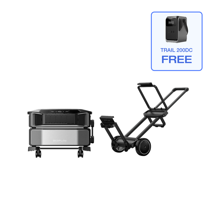 EcoFlow DPU-BUNDLE DELTA Pro Ultra (1 × Inverter + 1 × Battery) EcoFlow DELTA Pro Ultra Whole-Home Backup Power (UL 9540 Certificated)