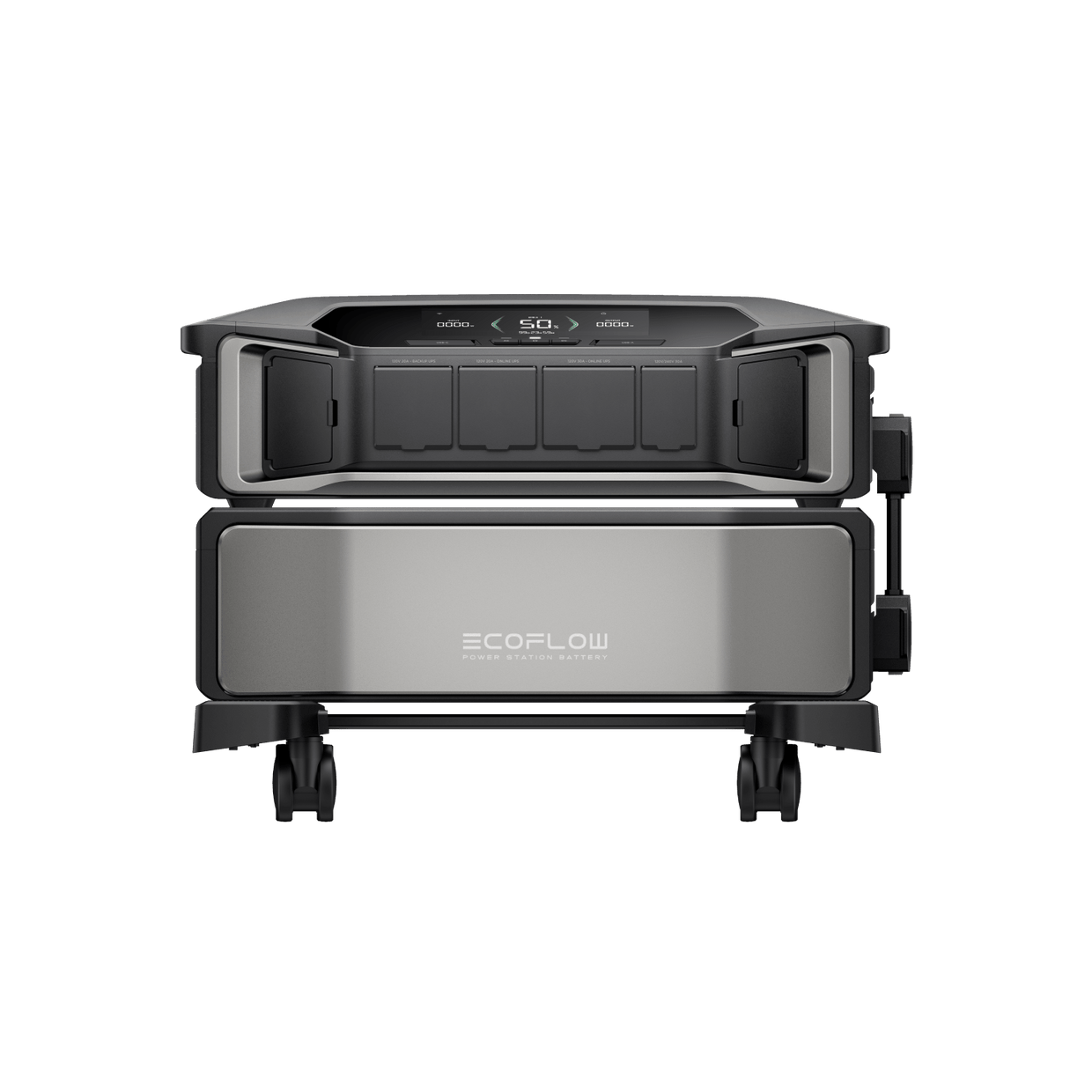 EcoFlow DPU-BUNDLE DELTA Pro Ultra (1 × Inverter + 1 × Battery) EcoFlow DELTA Pro Ultra Whole-Home Backup Power (UL 9540 Certificated)