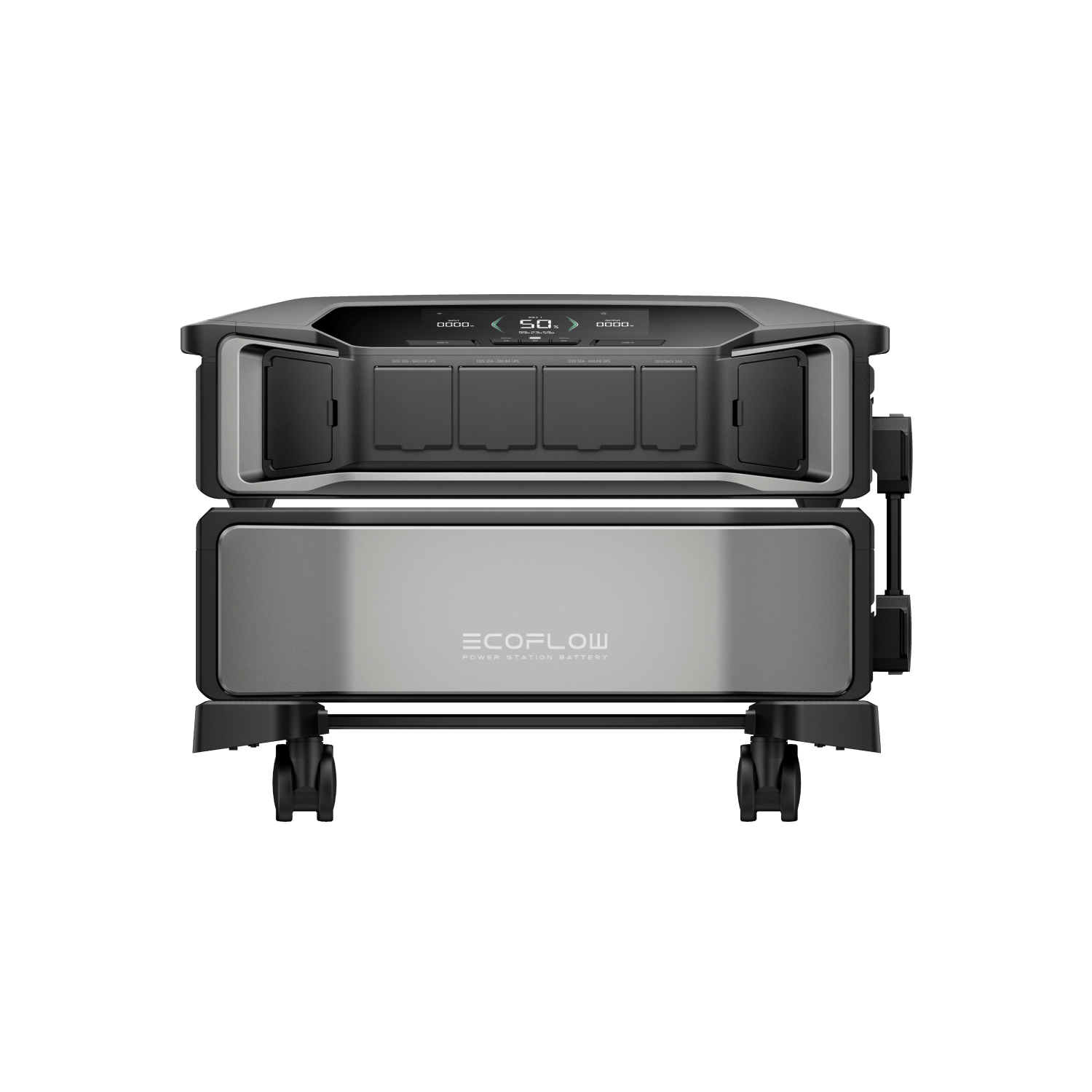 EcoFlow DPU-BUNDLE DELTA Pro Ultra (1 × Inverter + 1 × Battery) EcoFlow DELTA Pro Ultra Whole-Home Backup Power (UL 9540 Certificated)