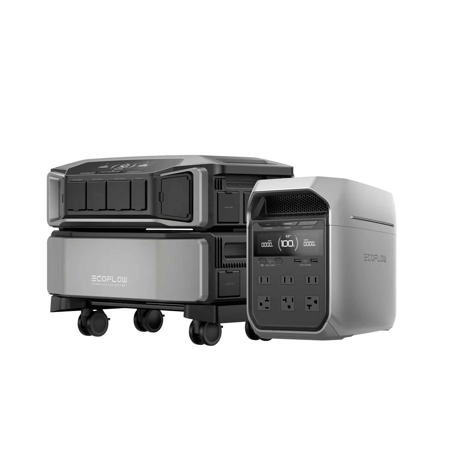 EcoFlow DPU-BUNDLE DELTA Pro Ultra + DELTA 3 Plus EcoFlow DELTA Pro Ultra Whole-Home Backup Power (UL 9540 Certificated)
