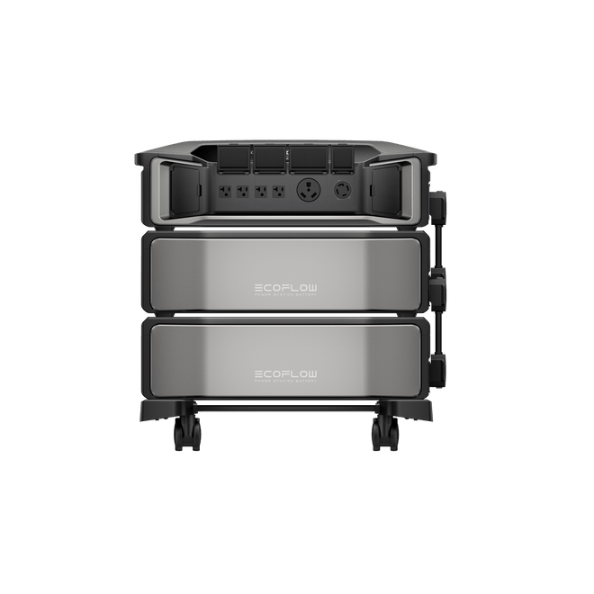 EcoFlow DPU-BUNDLE DELTA Pro Ultra + DELTA Pro Ultra Extra Battery (1 × Inverter + 2 × Batteries) EcoFlow DELTA Pro Ultra Whole-Home Backup Power (UL 9540 Certificated)