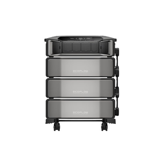 EcoFlow DPU-BUNDLE DELTA Pro Ultra + DELTA Pro Ultra Extra Battery (1 × Inverter + 3 × Batteries) EcoFlow DELTA Pro Ultra Whole-Home Backup Power (UL 9540 Certificated)