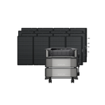 EcoFlow DPU-BUNDLE DELTA Pro Ultra + DELTA Pro Ultra Extra Battery + 4 × 400W Portable Solar Panel EcoFlow DELTA Pro Ultra Whole-Home Backup Power (UL 9540 Certificated)