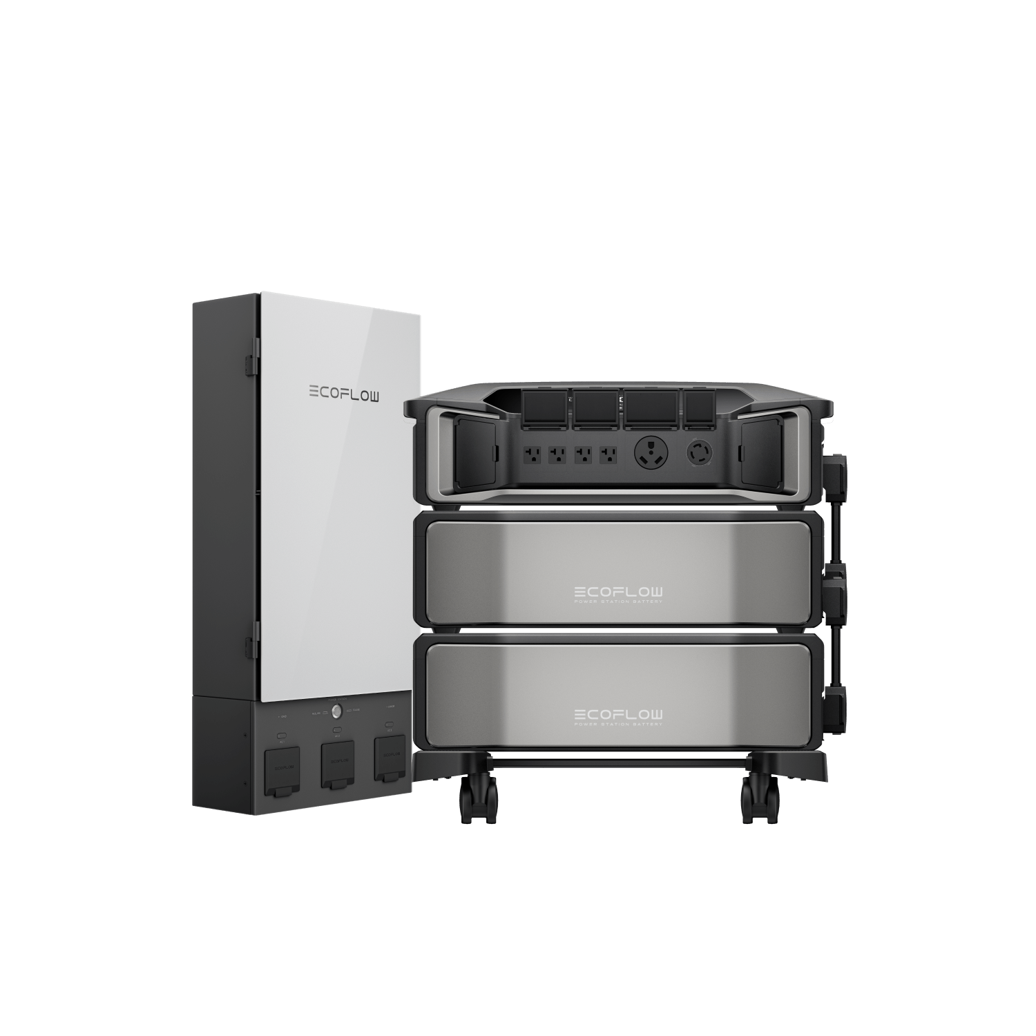 EcoFlow DPU-BUNDLE DELTA Pro Ultra + DELTA Pro Ultra Extra Battery + Smart Home Panel 2 EcoFlow DELTA Pro Ultra Whole-Home Backup Power (UL 9540 Certificated)