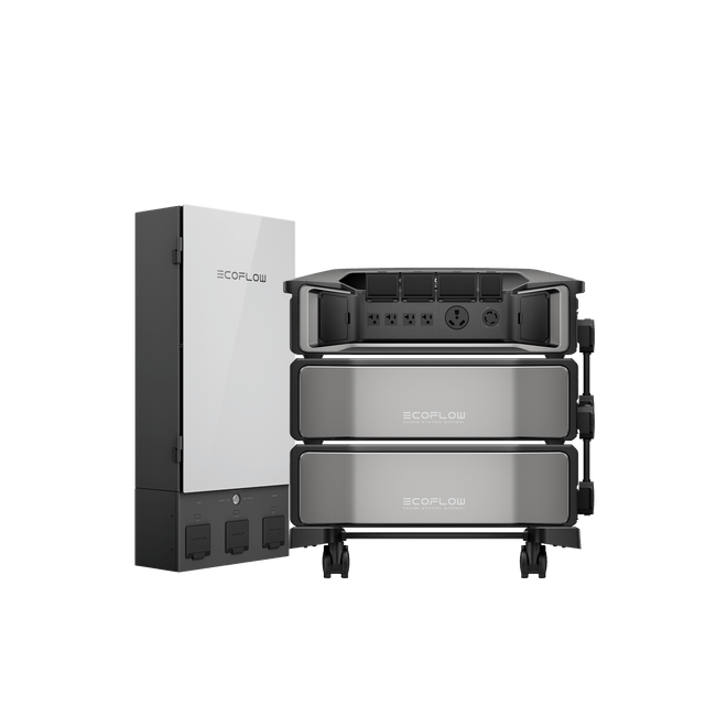 EcoFlow DPU-BUNDLE DELTA Pro Ultra + DELTA Pro Ultra Extra Battery + Smart Home Panel 2 EcoFlow DELTA Pro Ultra Whole-Home Backup Power (UL 9540 Certificated)