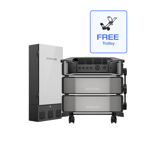 EcoFlow DPU-BUNDLE DELTA Pro Ultra + DELTA Pro Ultra Extra Battery + Smart Home Panel 2 + Free Trolley EcoFlow DELTA Pro Ultra Whole-Home Backup Power (UL 9540 Certificated)