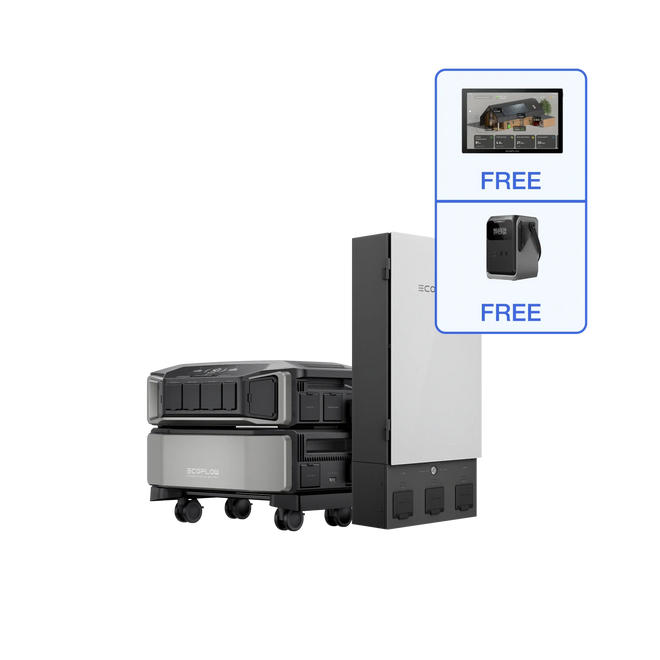 EcoFlow DPU-BUNDLE DELTA Pro Ultra + Smart Home Panel 2 + Free Monitor EcoFlow DELTA Pro Ultra Whole-Home Backup Power (UL 9540 Certificated)