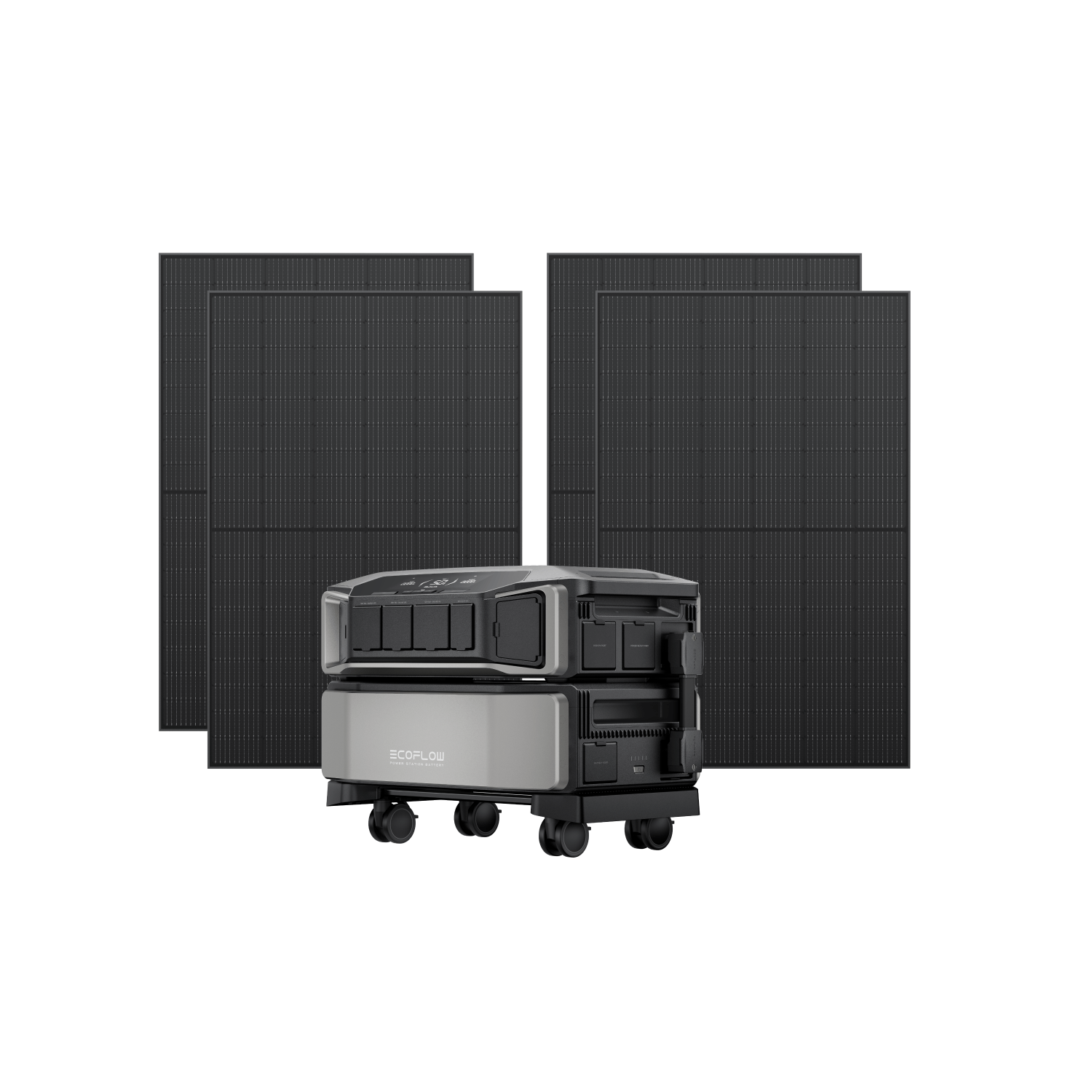 Load image into Gallery viewer, EcoFlow DPU-BUNDLE EcoFlow DELTA Pro Ultra + 4 × 400W Rigid Solar Panels EcoFlow DELTA Pro Ultra Whole-Home Backup Power (UL 9540 Certificated)
