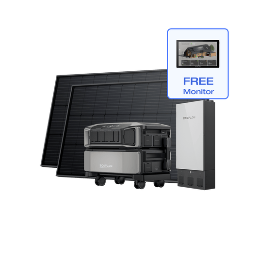 EcoFlow DPU-BUNDLE EcoFlow DELTA Pro Ultra + Smart Home Panel 2 + 2 × 400W Rigid Solar Panels + Free Powerinsight EcoFlow DELTA Pro Ultra Whole-Home Backup Power (UL 9540 Certificated)