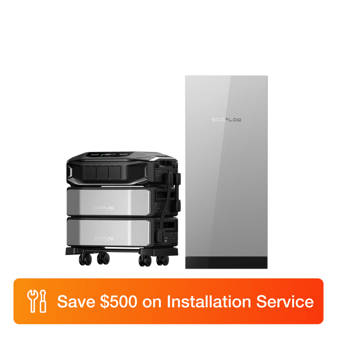 EcoFlow DPUX-BUNDLE DELTA Pro Ultra X (1 × Inverter + 2 × Batteries) + Smart Gateway (200A) EcoFlow DELTA Pro Ultra X Smart Transfer Kit