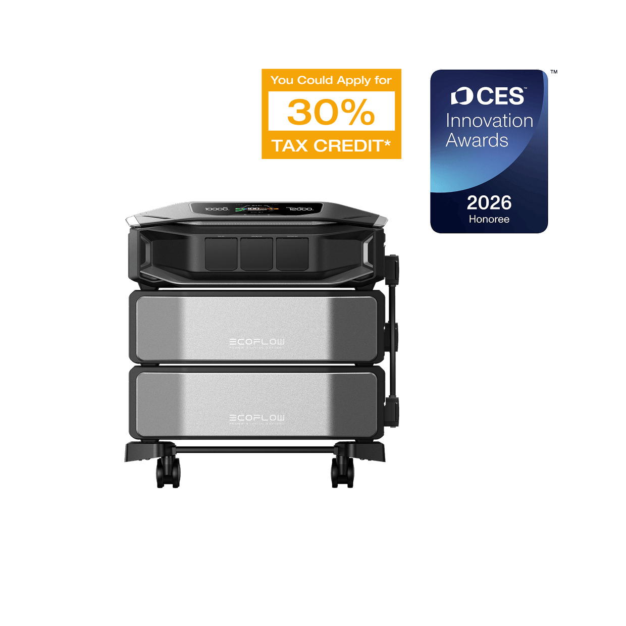 EcoFlow DPUX-BUNDLE DELTA Pro Ultra X (1 x Inverter + 2 x Batteries) EcoFlow DELTA Pro Ultra X Whole-Home Backup Power