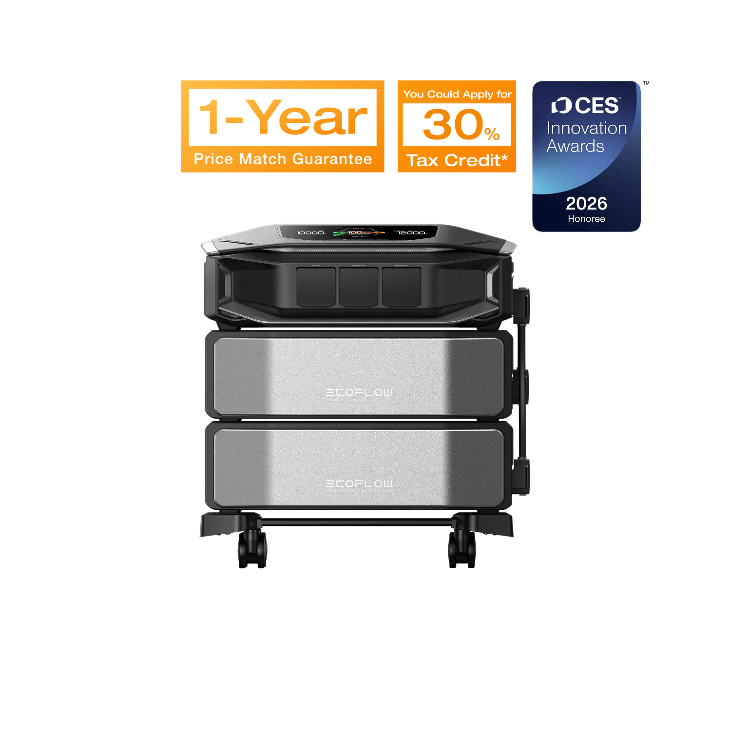 EcoFlow DPUX-BUNDLE DELTA Pro Ultra X (1 x Inverter + 2 x Batteries) EcoFlow DELTA Pro Ultra X Whole-Home Backup Power