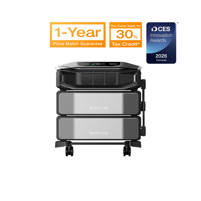 EcoFlow DPUX-BUNDLE DELTA Pro Ultra X (1 x Inverter + 2 x Batteries) EcoFlow DELTA Pro Ultra X Whole-Home Backup Power
