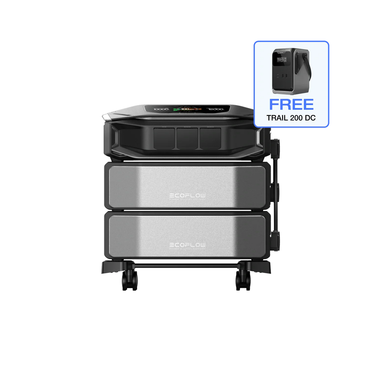 EcoFlow DPUX-BUNDLE DELTA Pro Ultra X (1 x Inverter + 2 x Batteries) EcoFlow DELTA Pro Ultra X Whole-Home Backup Power