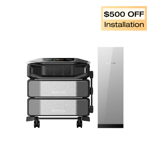 EcoFlow DPUX-BUNDLE DELTA Pro Ultra X (1 x Inverter + 2 x Batteries) + Smart Home Panel 3 EcoFlow DELTA Pro Ultra X Whole-Home Backup Power