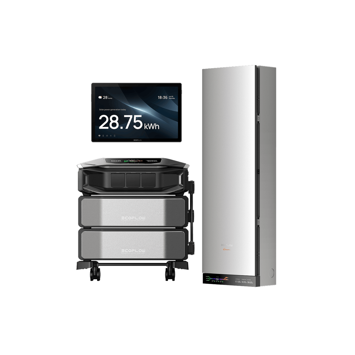 EcoFlow DPUX-BUNDLE DELTA Pro Ultra X (1 x Inverter + 2 x Batteries) + Smart Home Panel 3 + PowerInsight 2 EcoFlow DELTA Pro Ultra X Whole-Home Backup Power