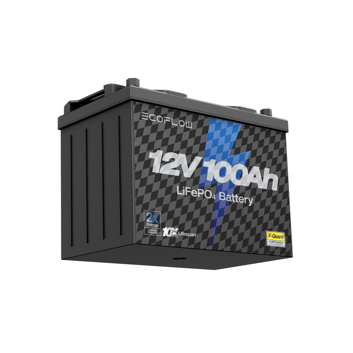 EcoFlow EcoFlow Lithium 12V 100Ah Deep Cycle LiFePO4 Battery