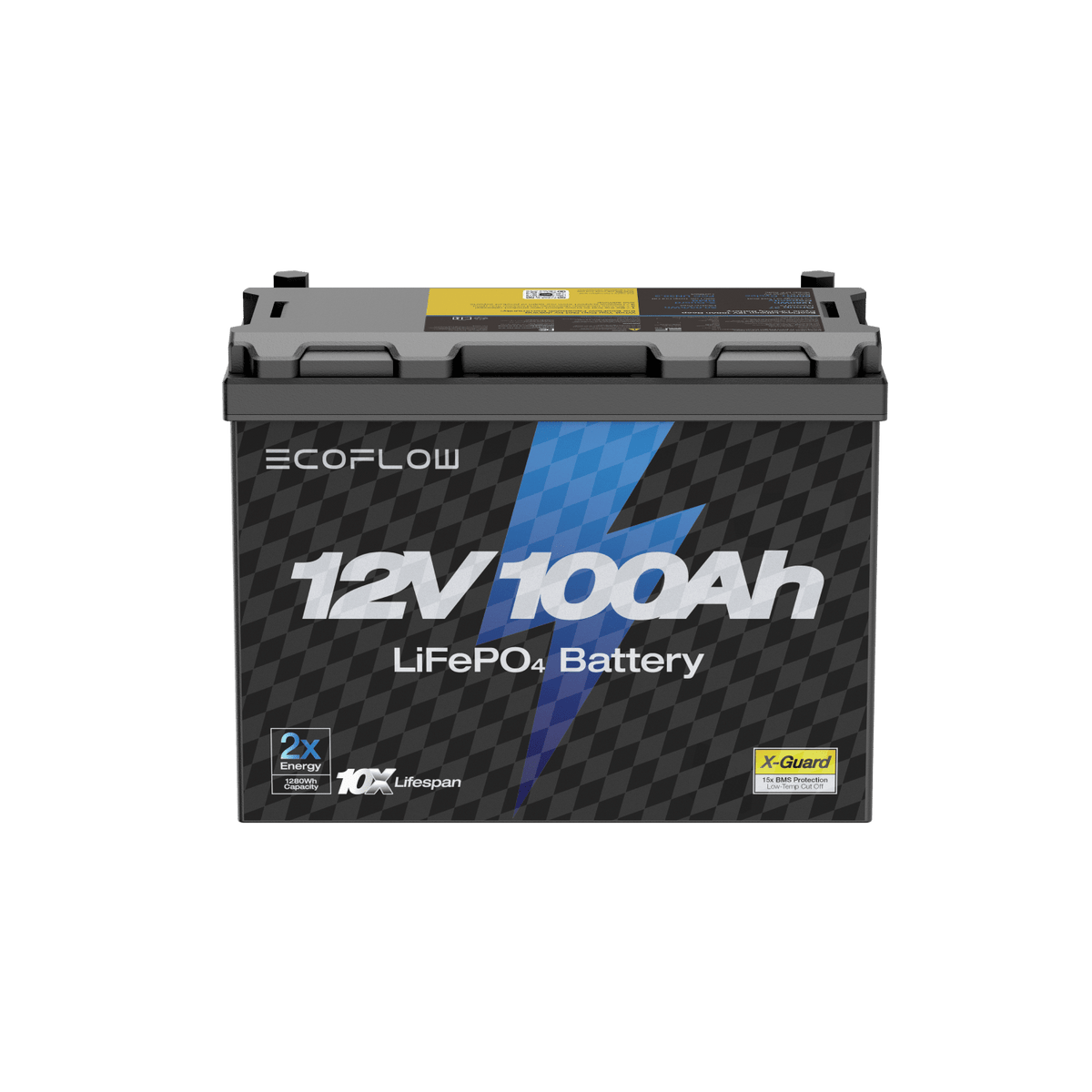 12V 100Ah Deep Cycle LiFePO4 Battery EcoFlow EcoFlow Lithium 12V